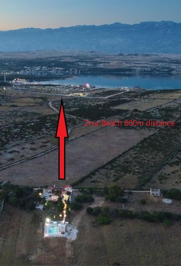Villa Slatina Near Zrce Beach Novalja Zewnętrze zdjęcie